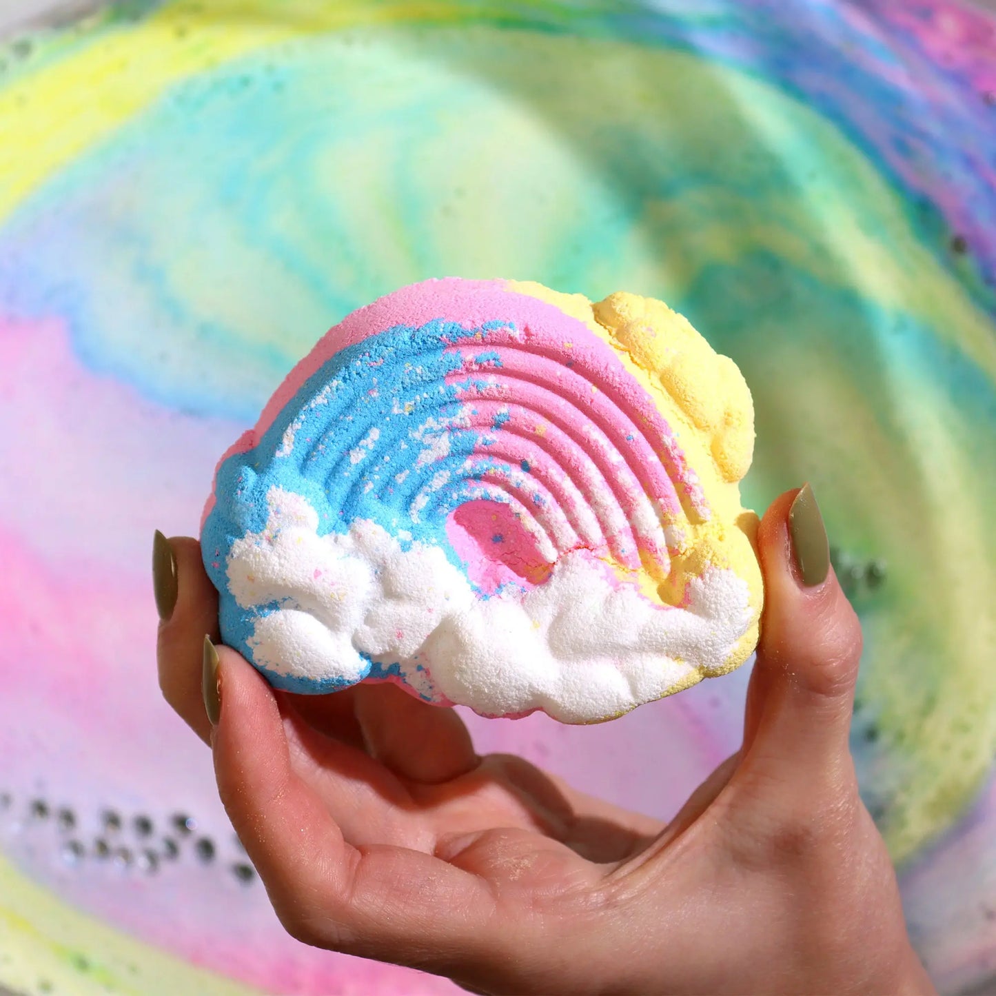 Project Scent Cloud Rainbow Bath Bomb 100g - Project Scent LTD
