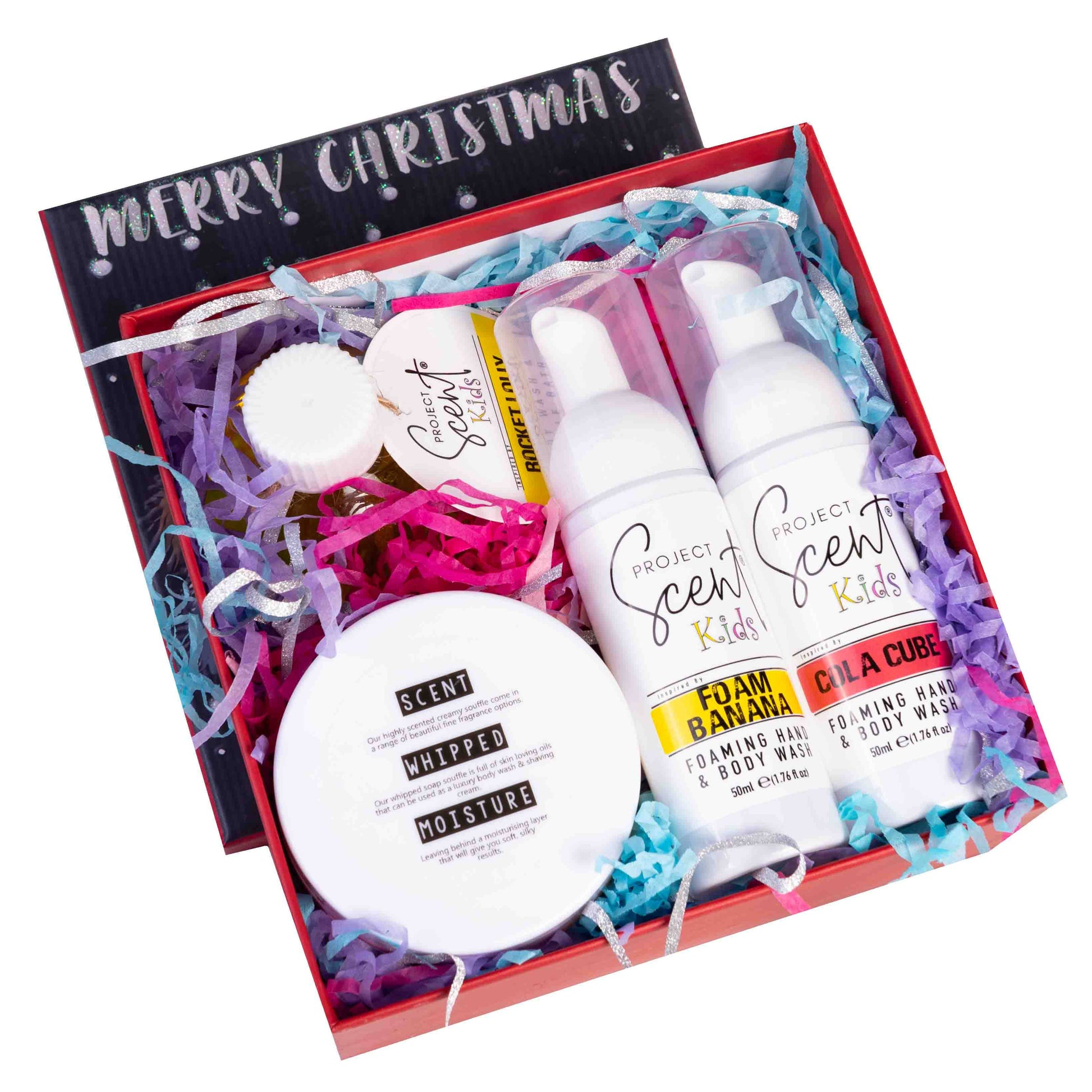 Christmas Kids Body Wash Bubble Bath & Foamer Gift Set - Project Scent LTD