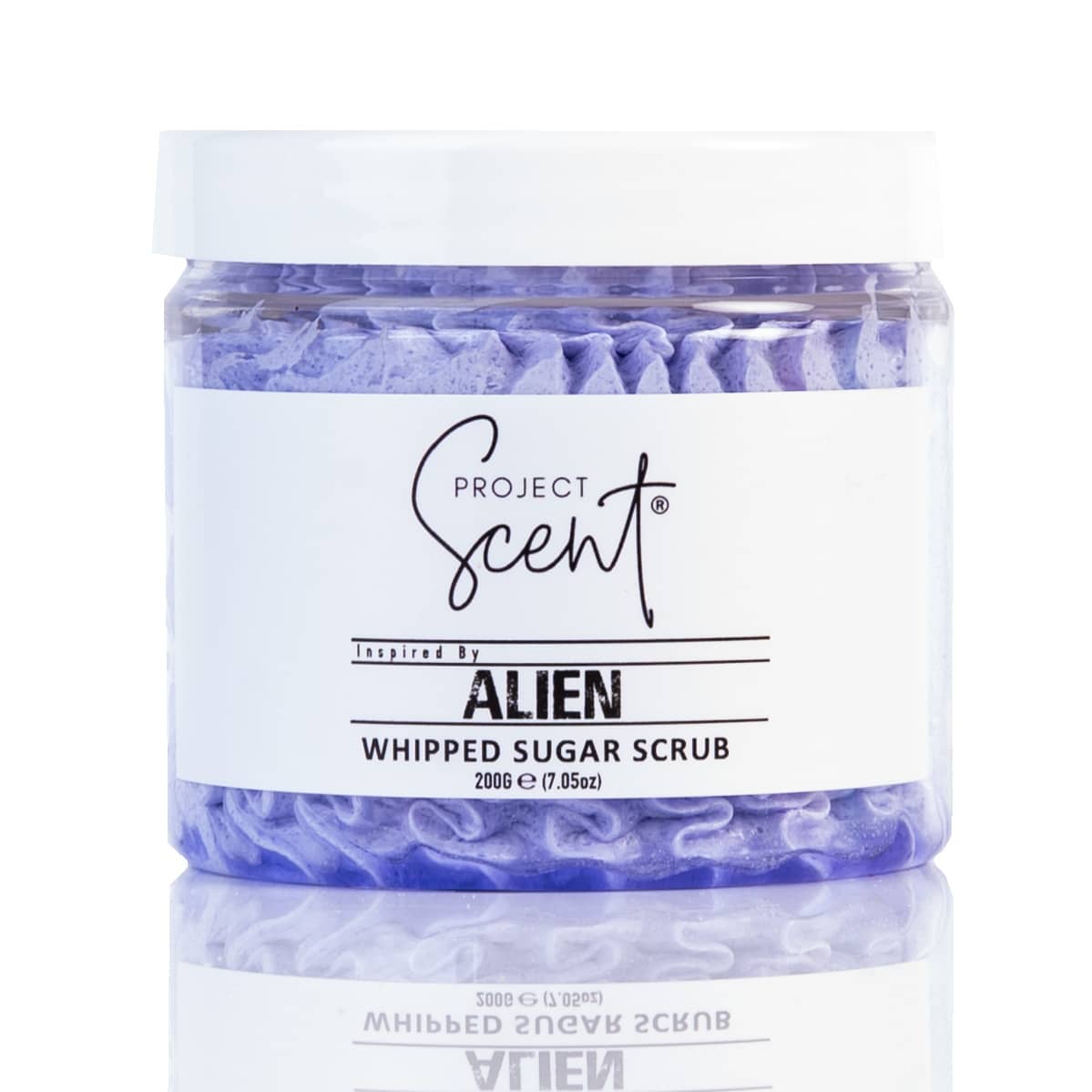 Alien Inspired Whipped Sugar Scrub With Vitamin E & Cocoa Butter 200g Project Scent