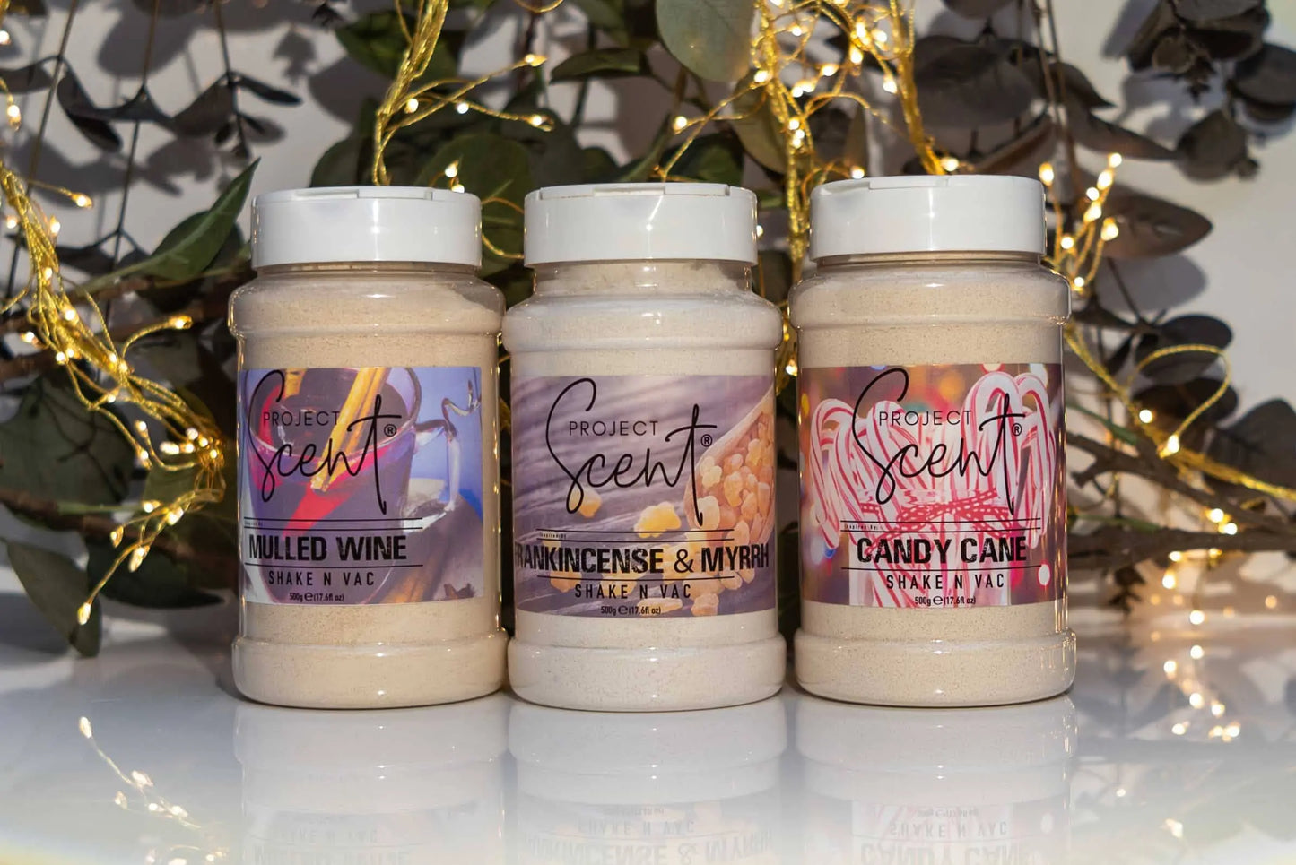 Seasonal Autumn & Winter Shake N Vac 500g Project Scent