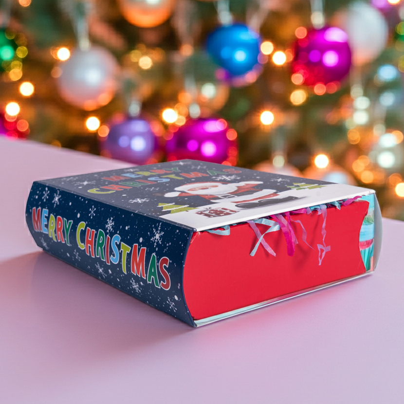 Kids Big Bath Santa Book Gift Box