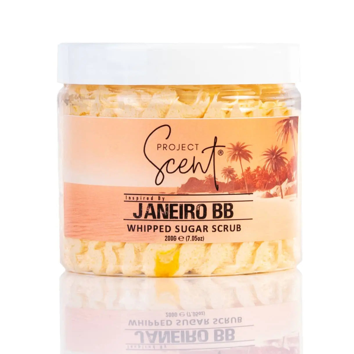 Janeiro BB Inspired Whipped Sugar Scrub With Vitamin E & Cocoa Butter 200g Project Scent