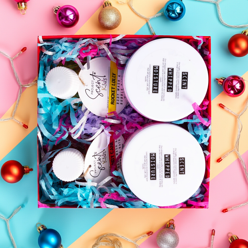 Christmas Kids Whipped & 2 in 1 Body Wash Bubble Bath Gift Set