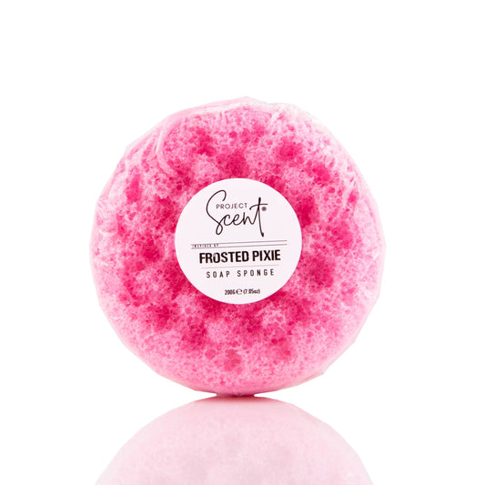 Project Scent Frosted Pixie (Snow) Loaded Soap Sponge 200g