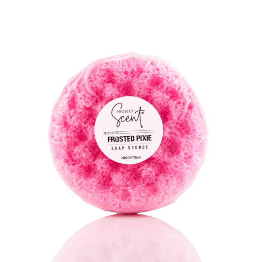 Frosted Pixie (Snow) Loaded Soap Sponge 200g Project Scent