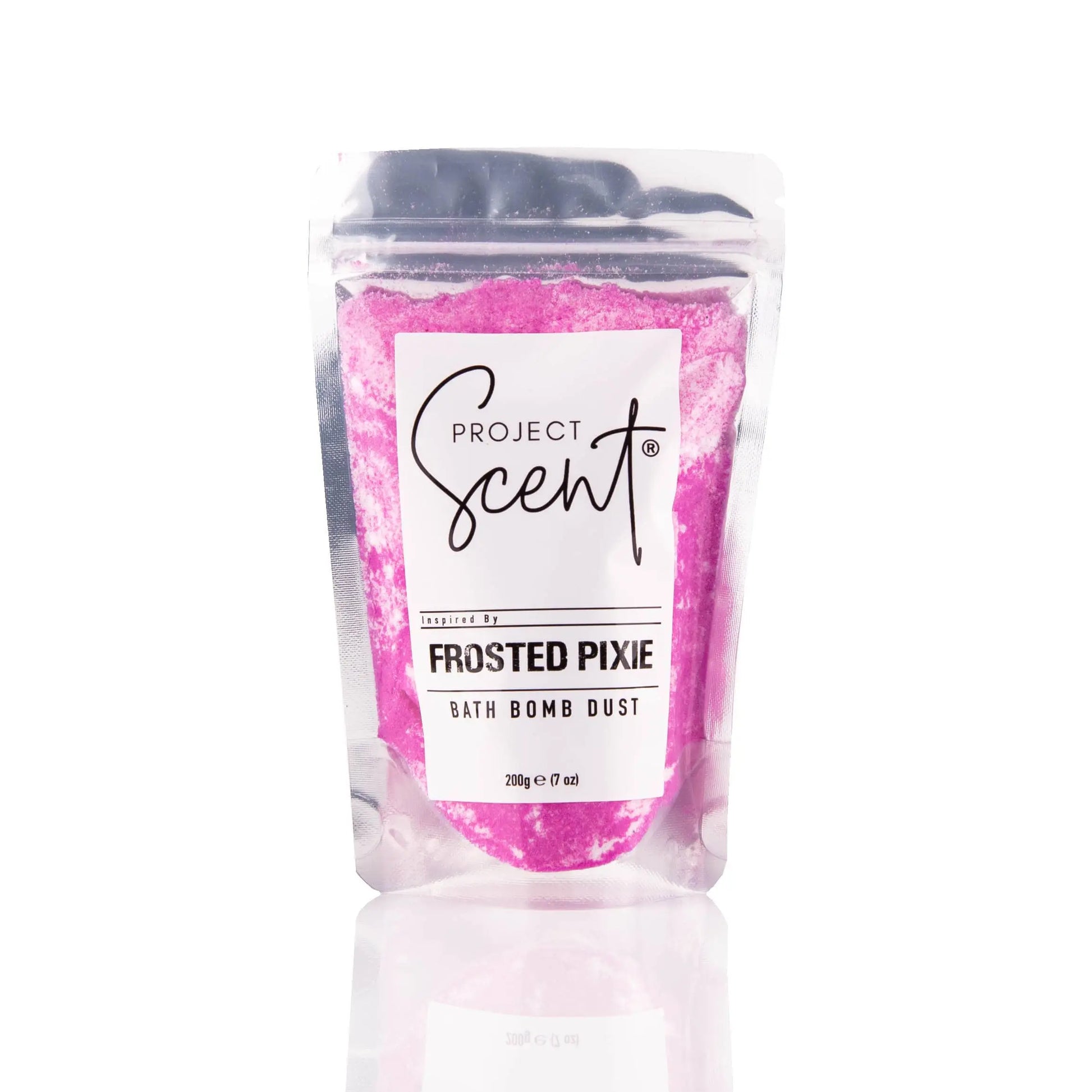 Frosted Pixie (Snow) Bath Bomb Dust 200g & 400g Project Scent