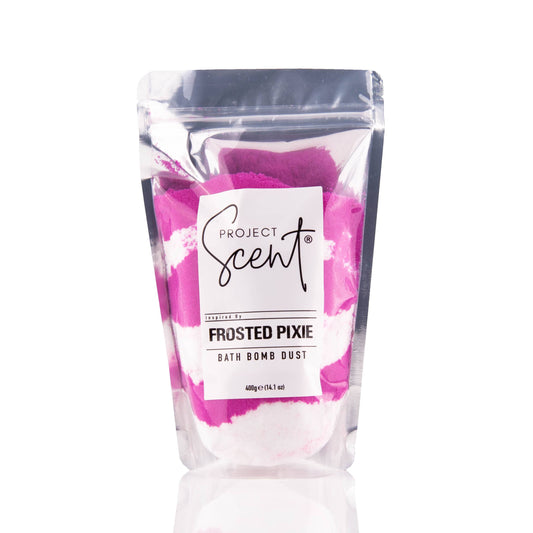 Project Scent Frosted Pixie (Snow) Big Bath Bomb Dust 400g