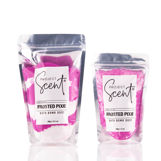 Project Scent Frosted Pixie (Snow) Bath Bomb Dust 200g & 400g