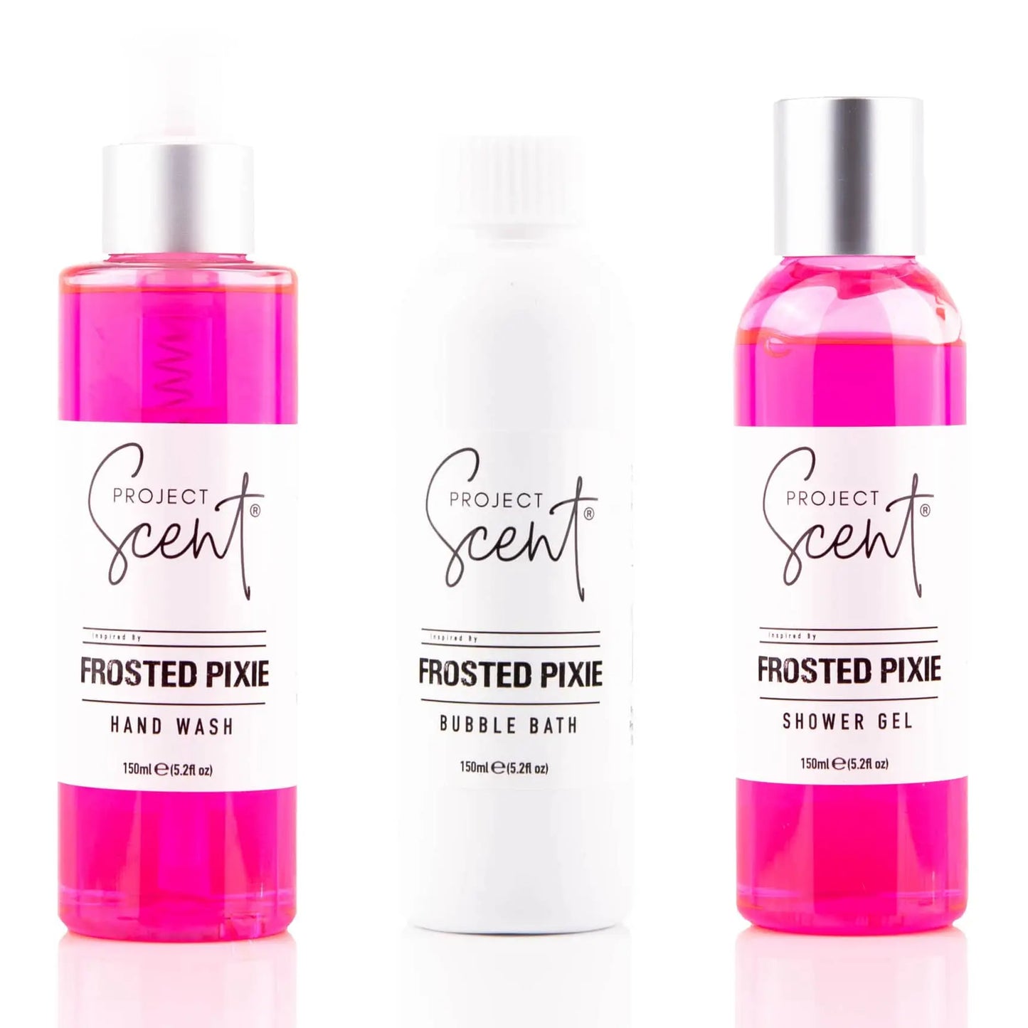 Frosted Pixie (Snow) Shower, Hand & Bubble Bath Bundle Project Scent