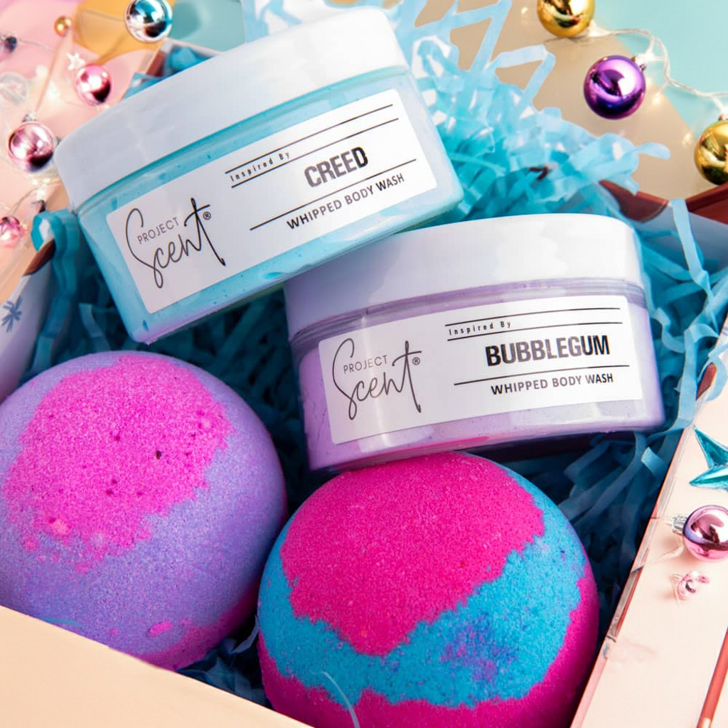 Gnome Gift Box – Christmas Bath Set with Bath Bombs & Soufflés
