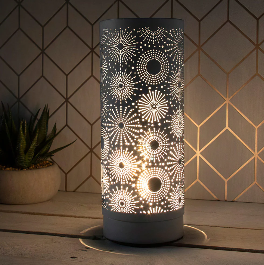 White Sparkle Desire Wax Melt & Oil Burner Aroma Lamp LP47083 - Project Scent LTD