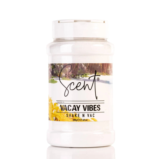 Vacay Insp Shake N Vac 500g - Project Scent LTD
