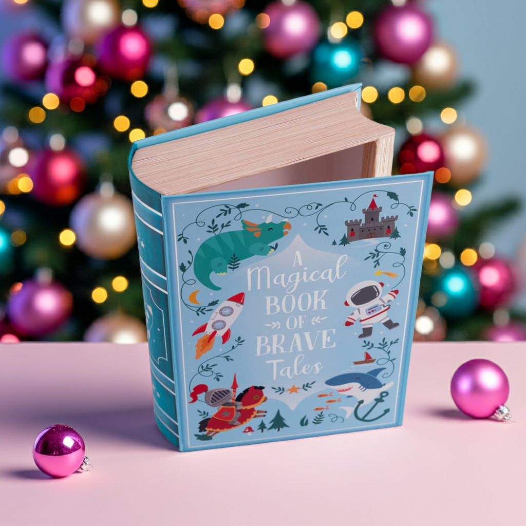 Book Box Gift Set – Bath Dust, Foamer & Soufflé
