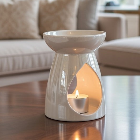 Lustre Teardrop Tea Light Burner Wax Melt