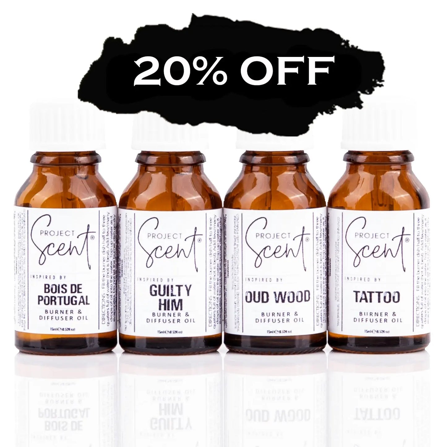Burner & Diffuser Oil 15ml & 30ml - Project Scent LTD