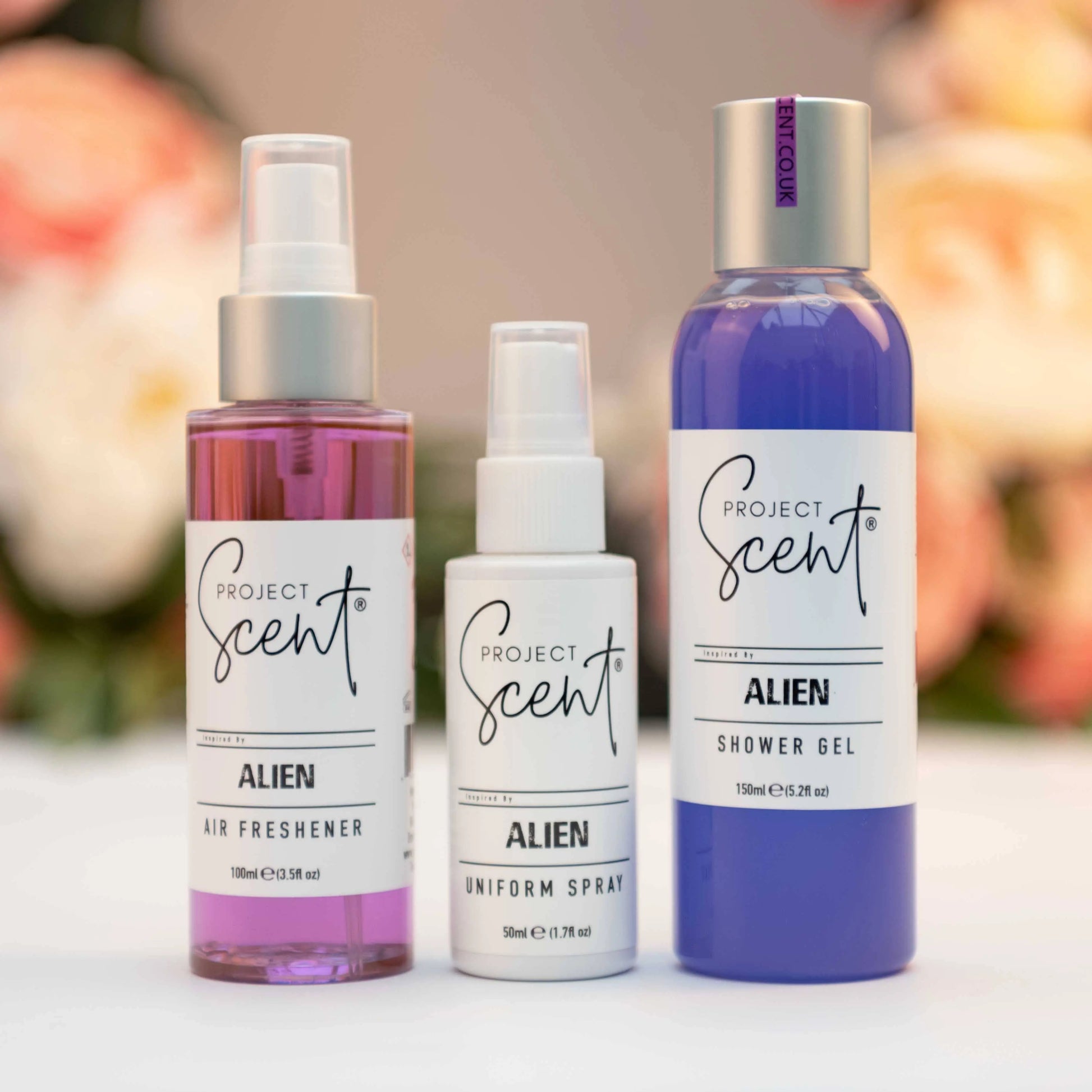 Luxury Pamper Gift Box – Shower Gel, Air Freshener & Uniform Spray Project Scent