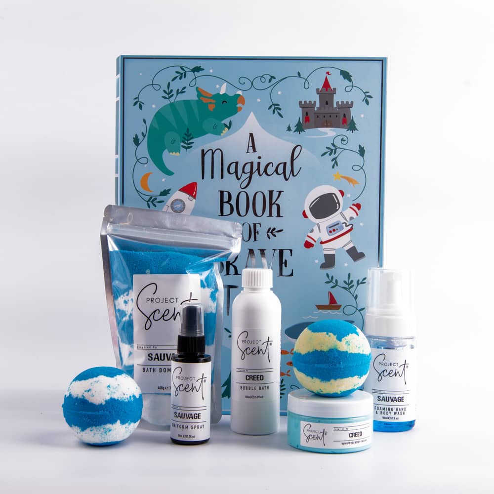 Book Gift Set – Kids Pamper Box with Bath Bombs & Bubble Bath