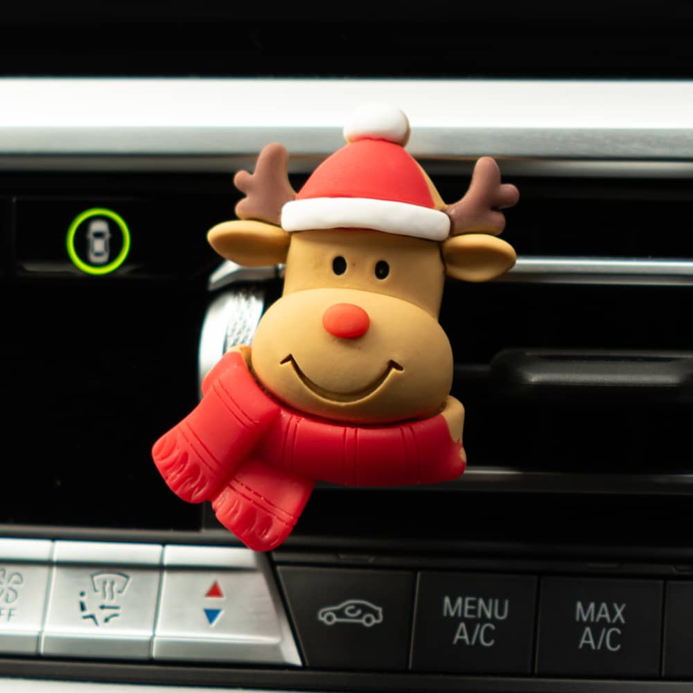 Christmas Car Air Freshener – Santa, Reindeer or Snowman Design