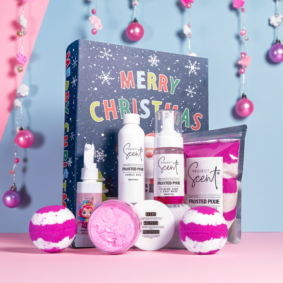 Kids Big Bath Santa Book Gift Box