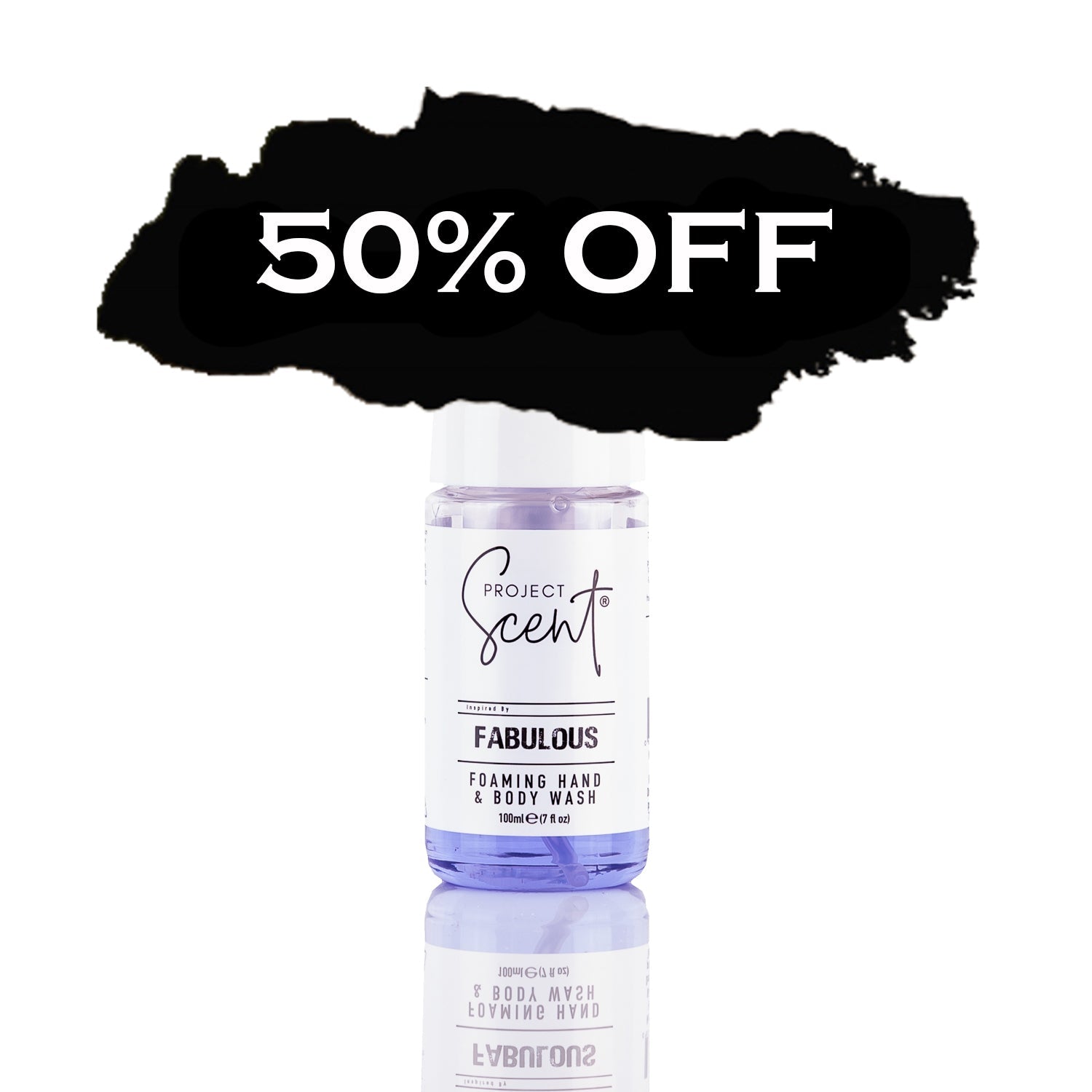 Fabulous Foaming Hand & Body Wash 100ml Project Scent