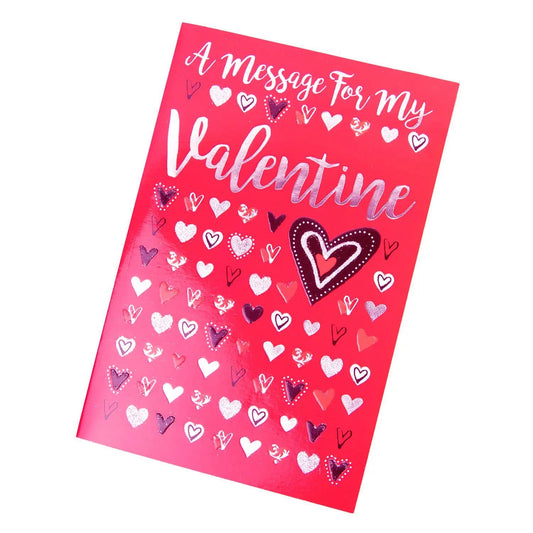 A Message For My Valentine Card Project Scent