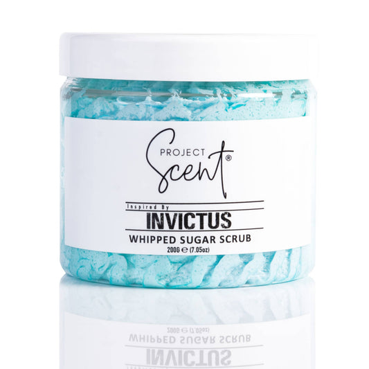 Invictus Inspired Whipped Sugar Scrub With Vitamin E & Cocoa Butter 200g Project Scent