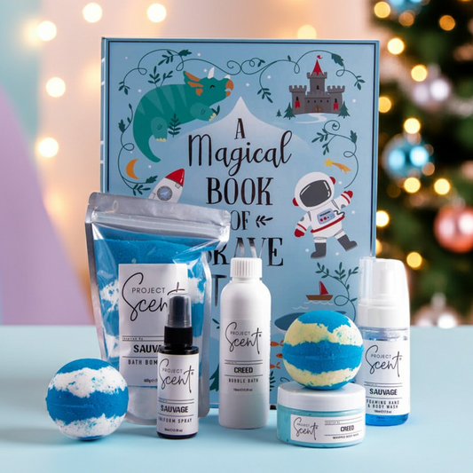 Book Gift Set – Kids Pamper Box with Bath Bombs & Bubble Bath