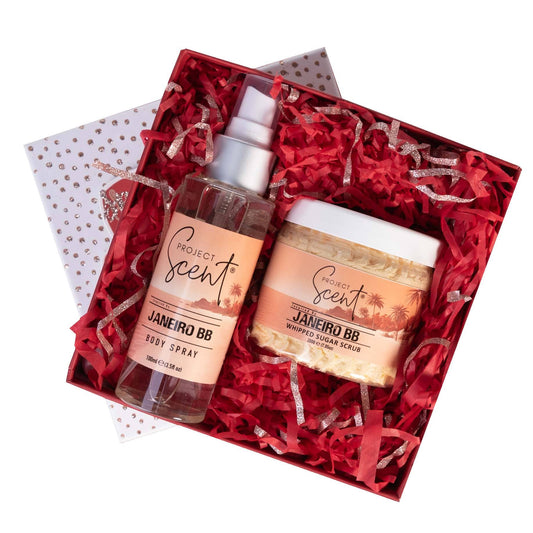 Women's Body Spray & Whipped Scrub Gift Set - Project Scent LTD