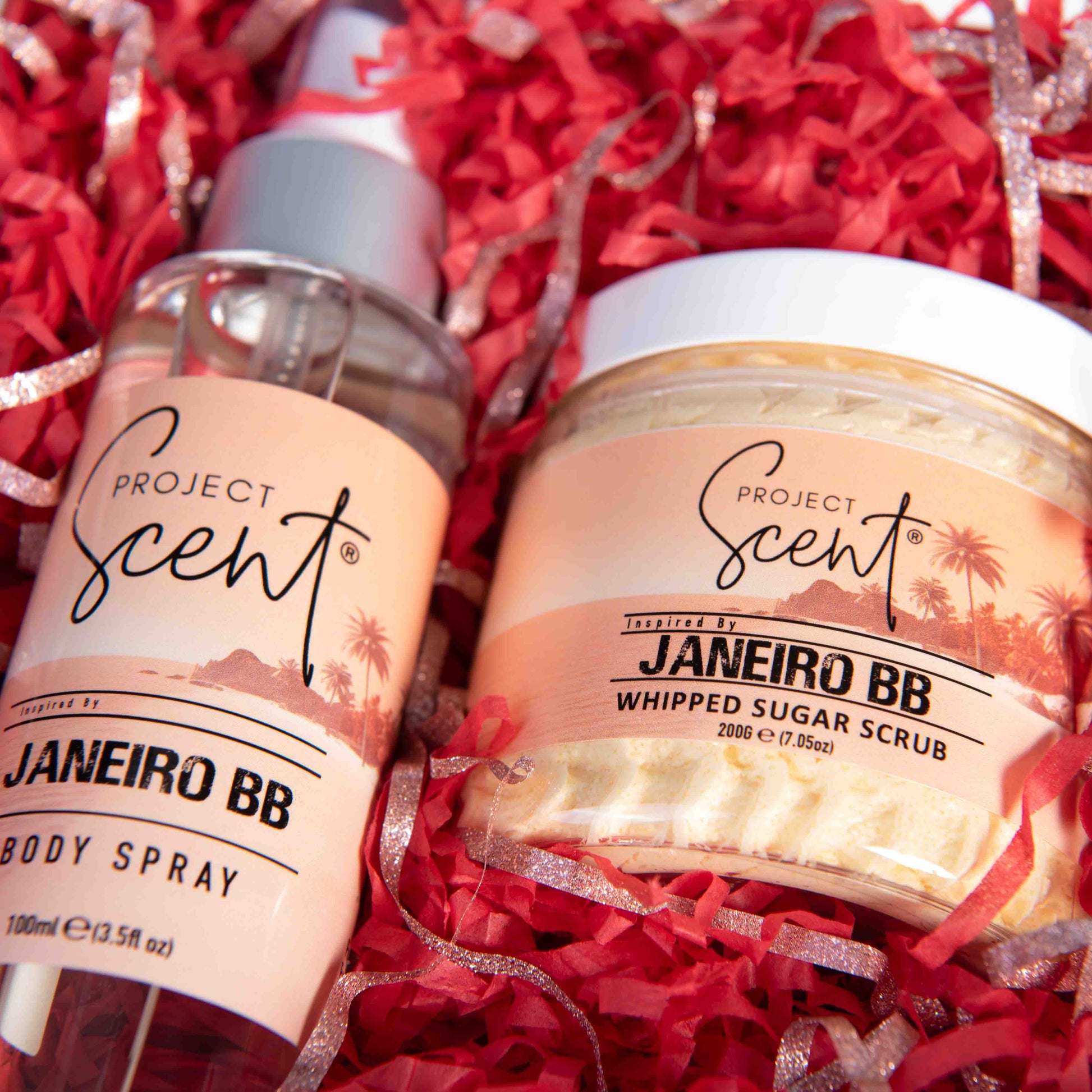Women's Body Spray & Whipped Scrub Gift Set - Project Scent LTD