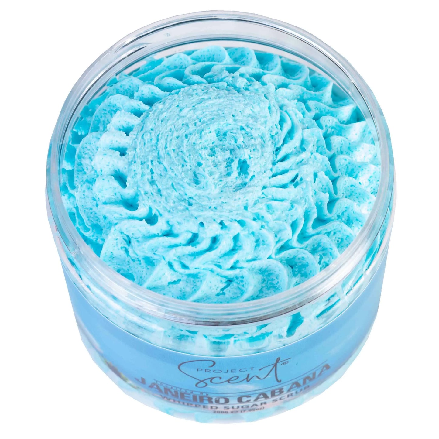 Janeiro Cabana Inspired Whipped Sugar Scrub With Vitamin E & Cocoa Butter 200g Project Scent