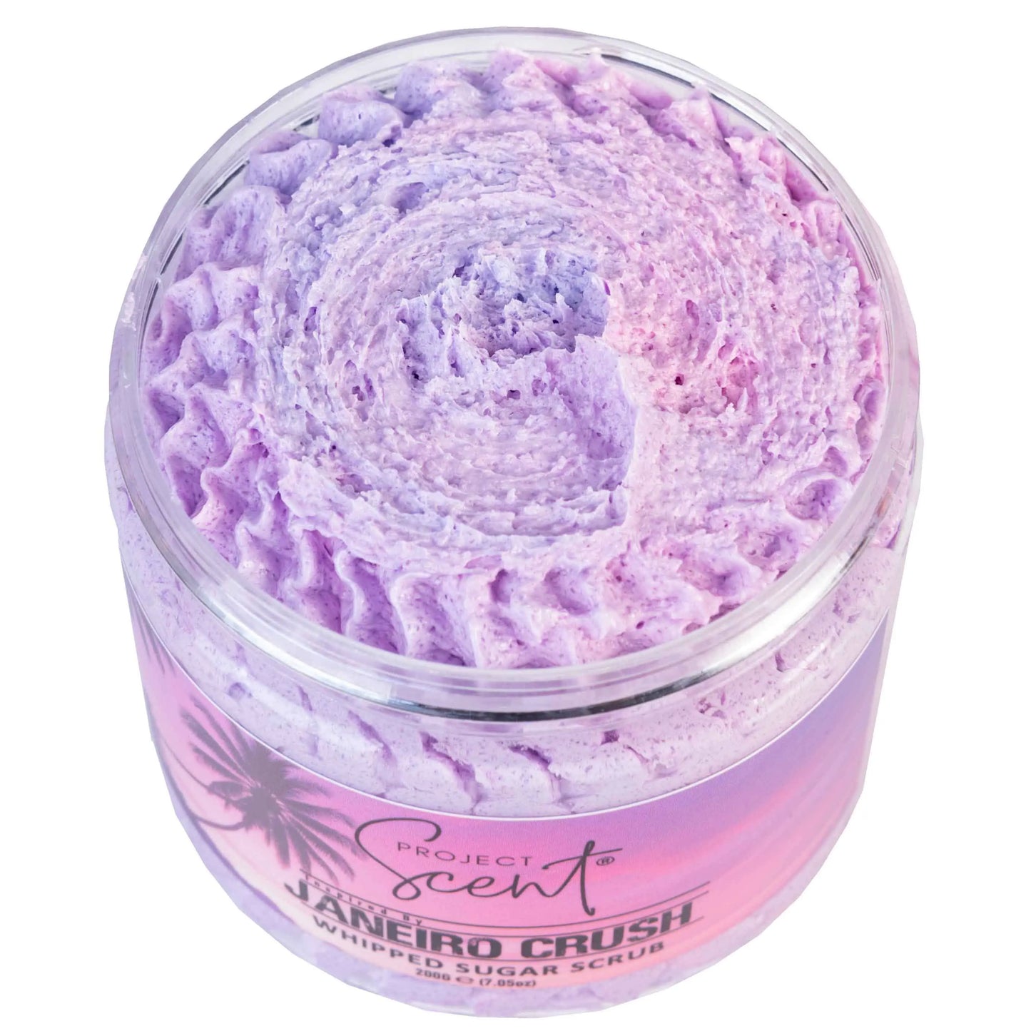Janeiro Crush Inspired Whipped Sugar Scrub With Vitamin E & Cocoa Butter 200g Project Scent
