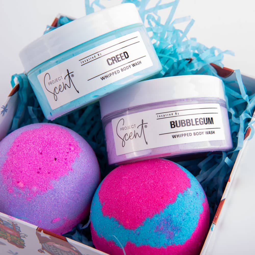 Gnome Gift Box – Christmas Bath Set with Bath Bombs & Soufflés