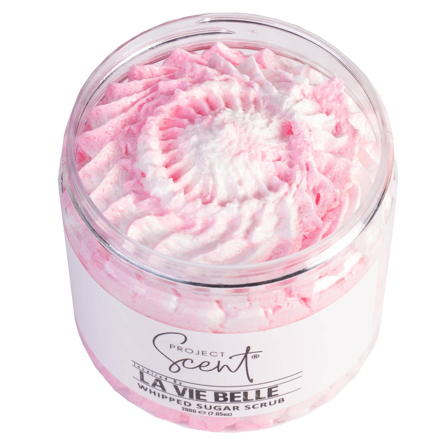 La Vie Belle Inspired Whipped Sugar Scrub With Vitamin E & Cocoa Butter 200g Project Scent