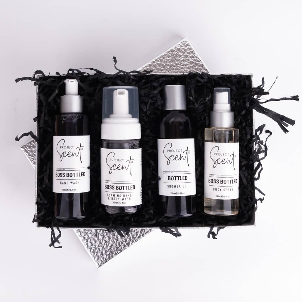 Men’s Christmas Gift Set – Shower Gel, Hand Wash & Body Spray Collection