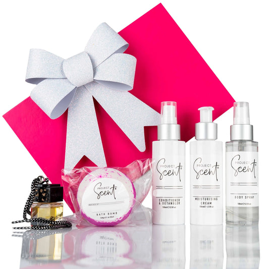 Bath Bomb, Body & Car Gift Box Project Scent