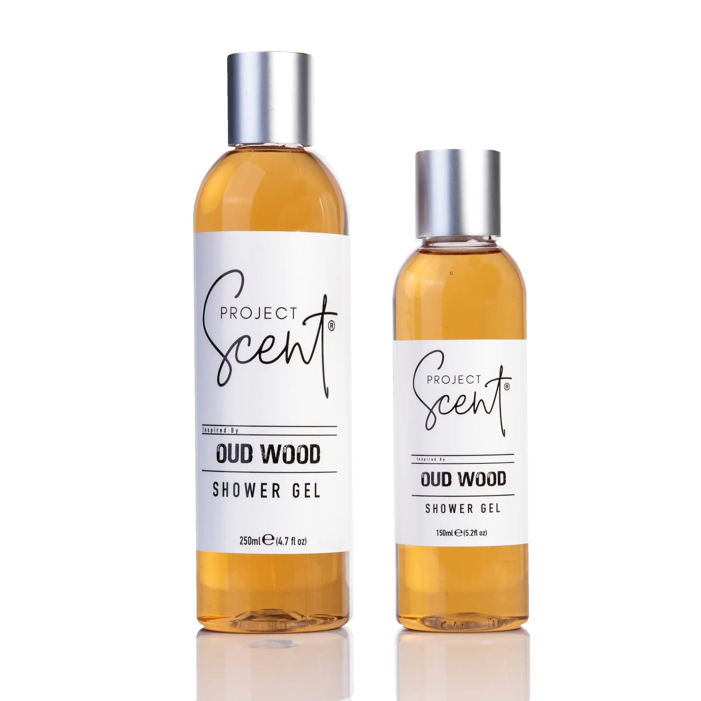 Oud Wood Inspired Luxury Shower Gel Project Scent