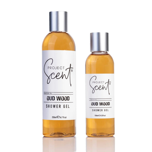 Oud Wood Inspired Luxury Shower Gel Project Scent