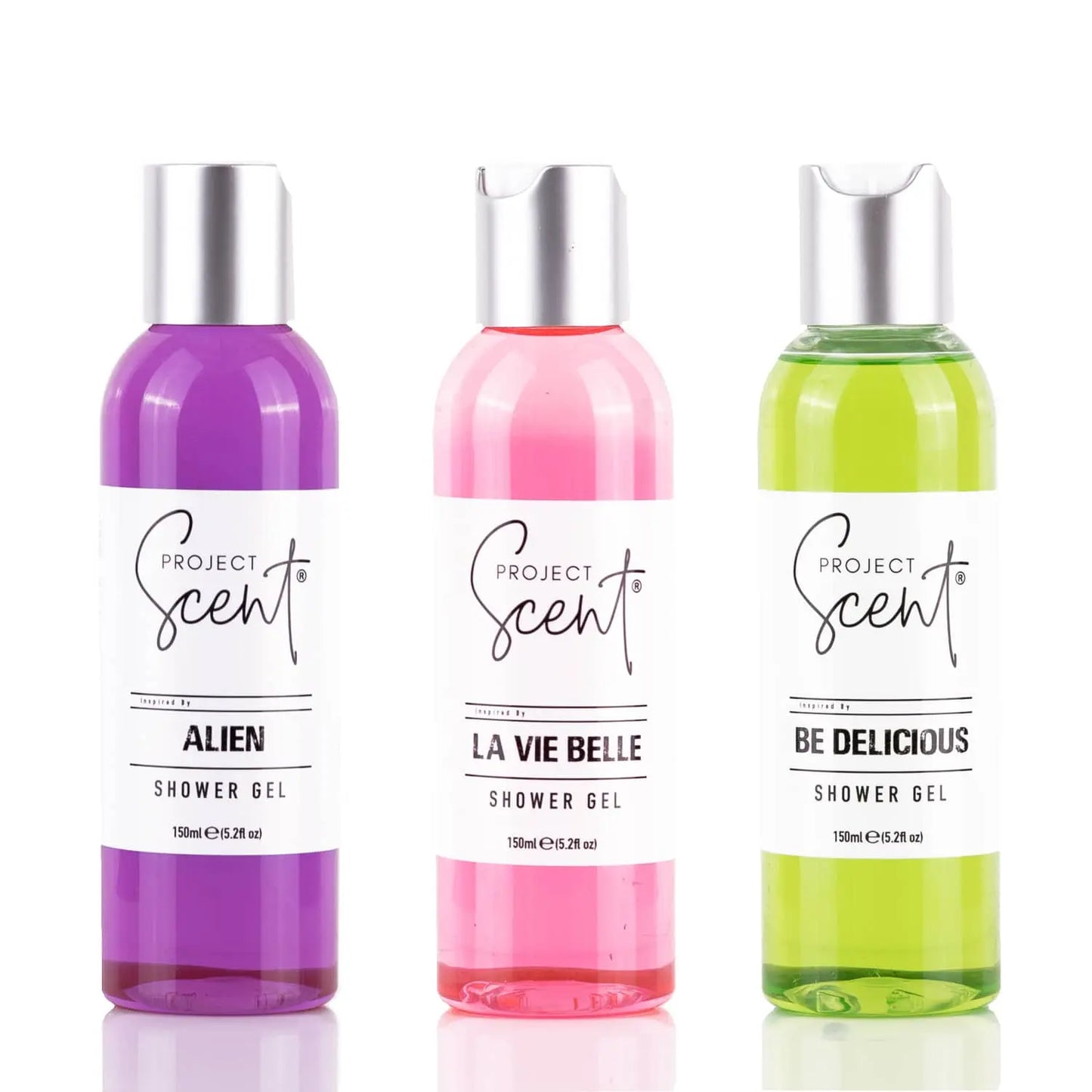 Perfume Inspired Triple Shower Gel Bundle Project Scent