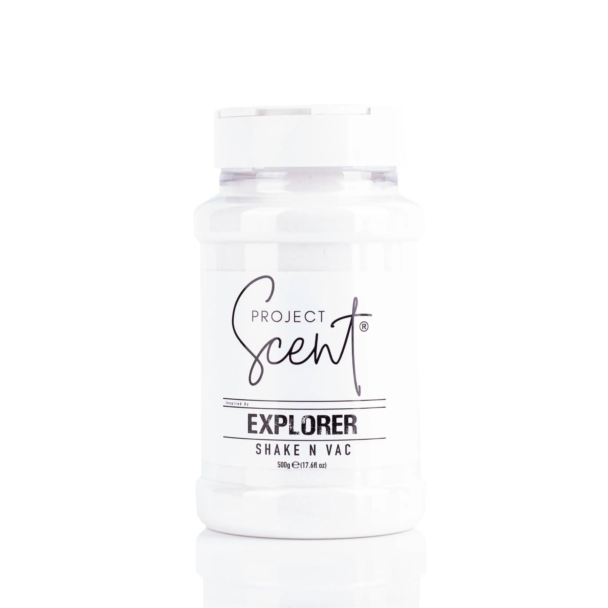 Explorer Inspired Shake N Vac 500g Project Scent