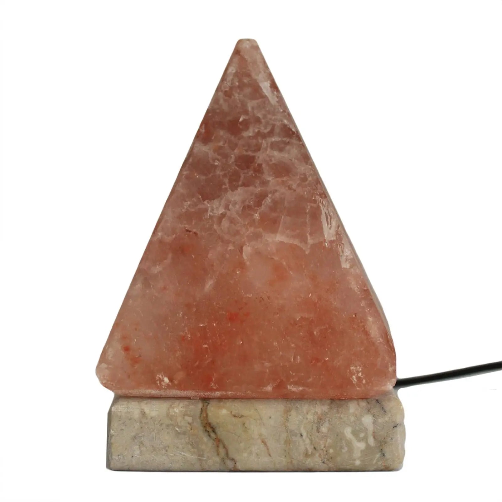 Quality USB Pyramid Salt Lamp 9 cm My Store
