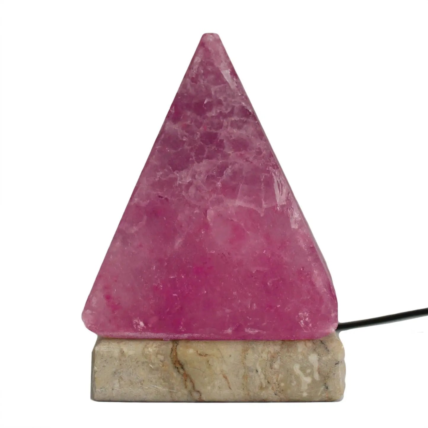 Quality USB Pyramid Salt Lamp 9 cm My Store