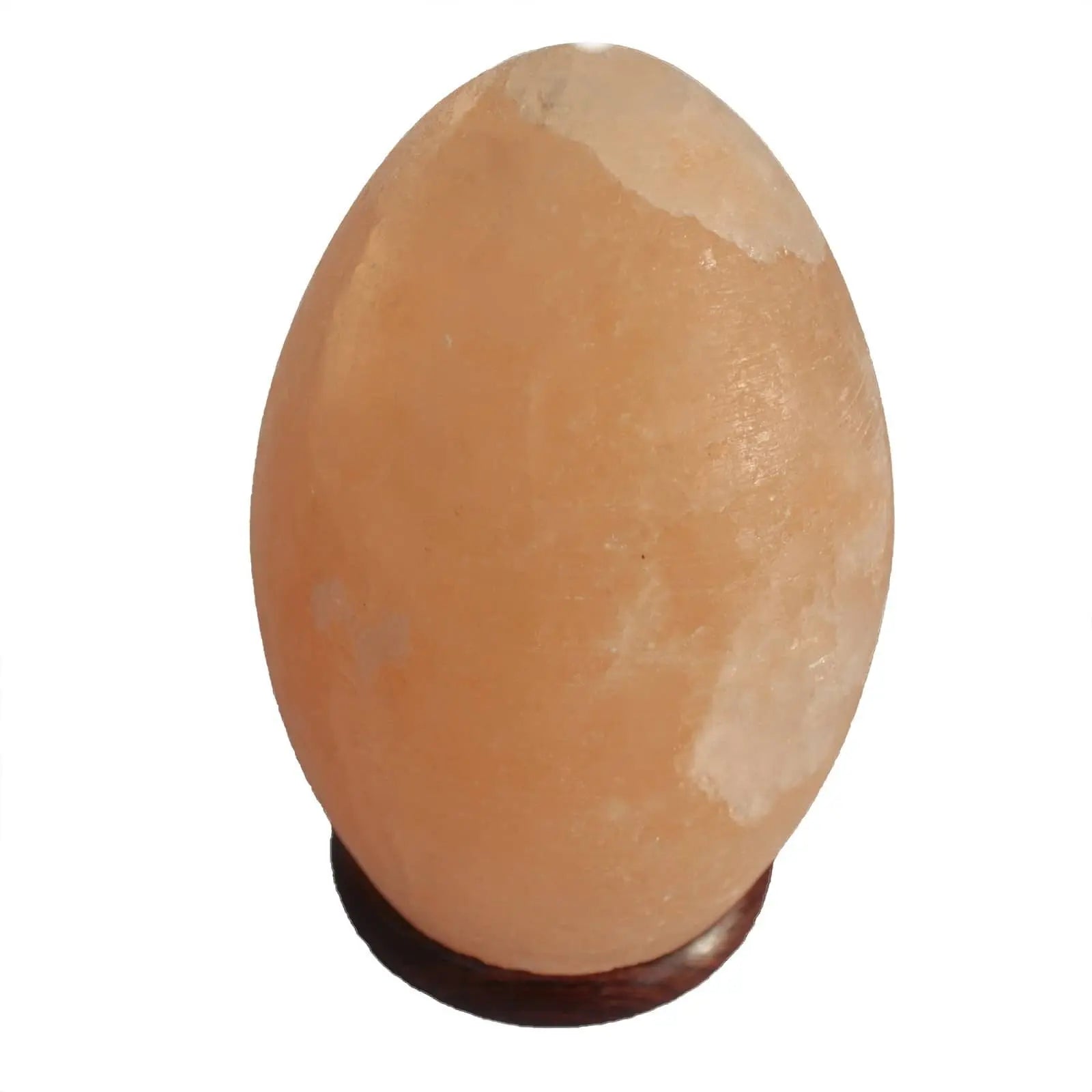 Himalayan Salt Lamp Egg - Wooden Base My Store