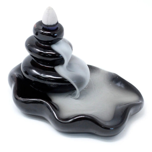 Back Flow Incense Burner - Large Pebbles BackF-03 My Store