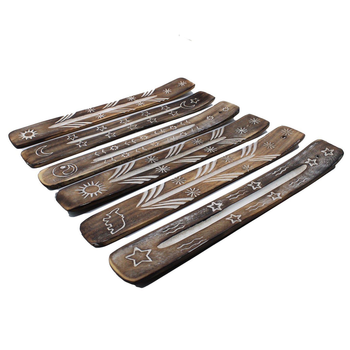 White Washed Incense Holder - Project Scent LTD