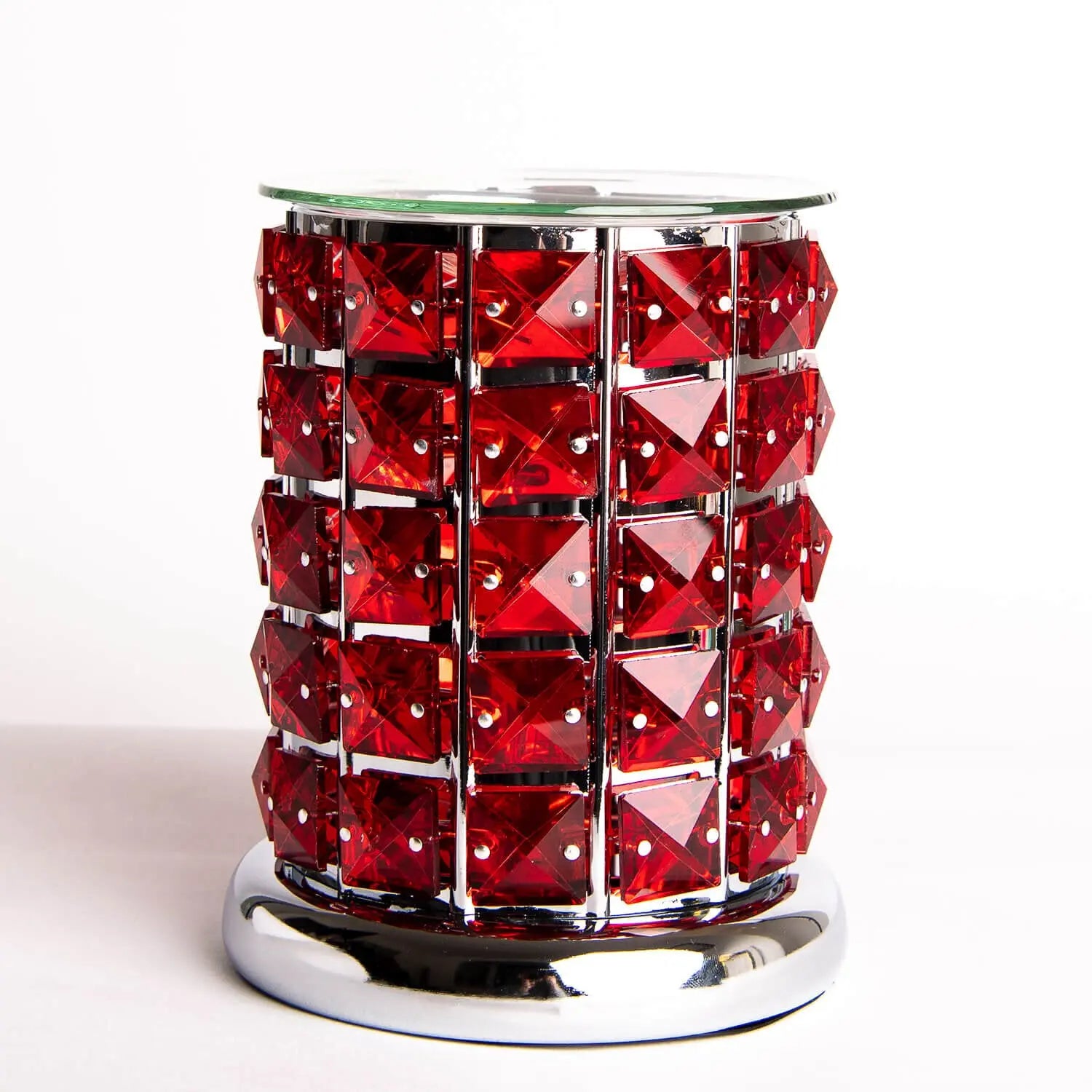 Red Crystal Electric Touch Burner AR1415 Aroma