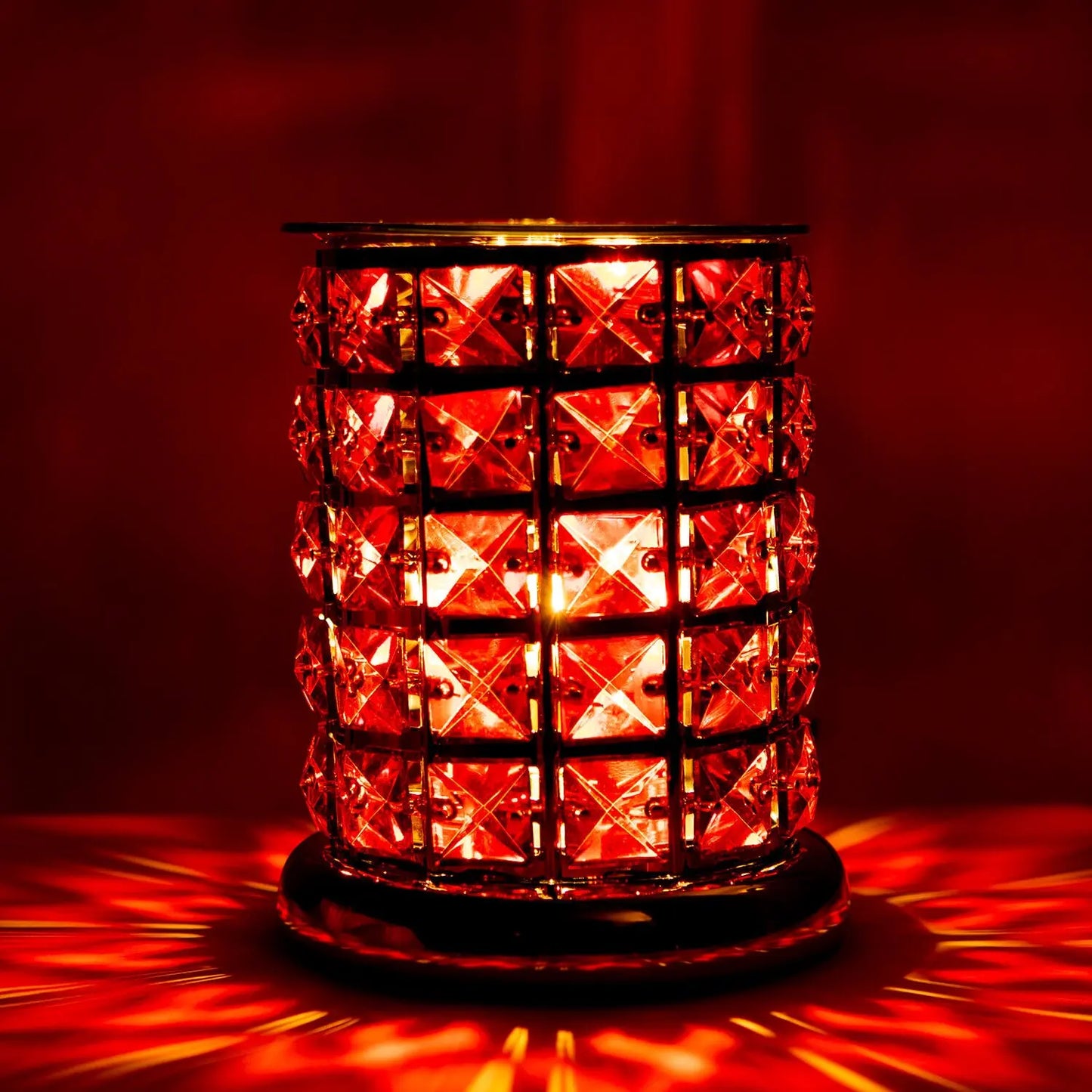 Red Crystal Electric Touch Burner AR1415 Aroma