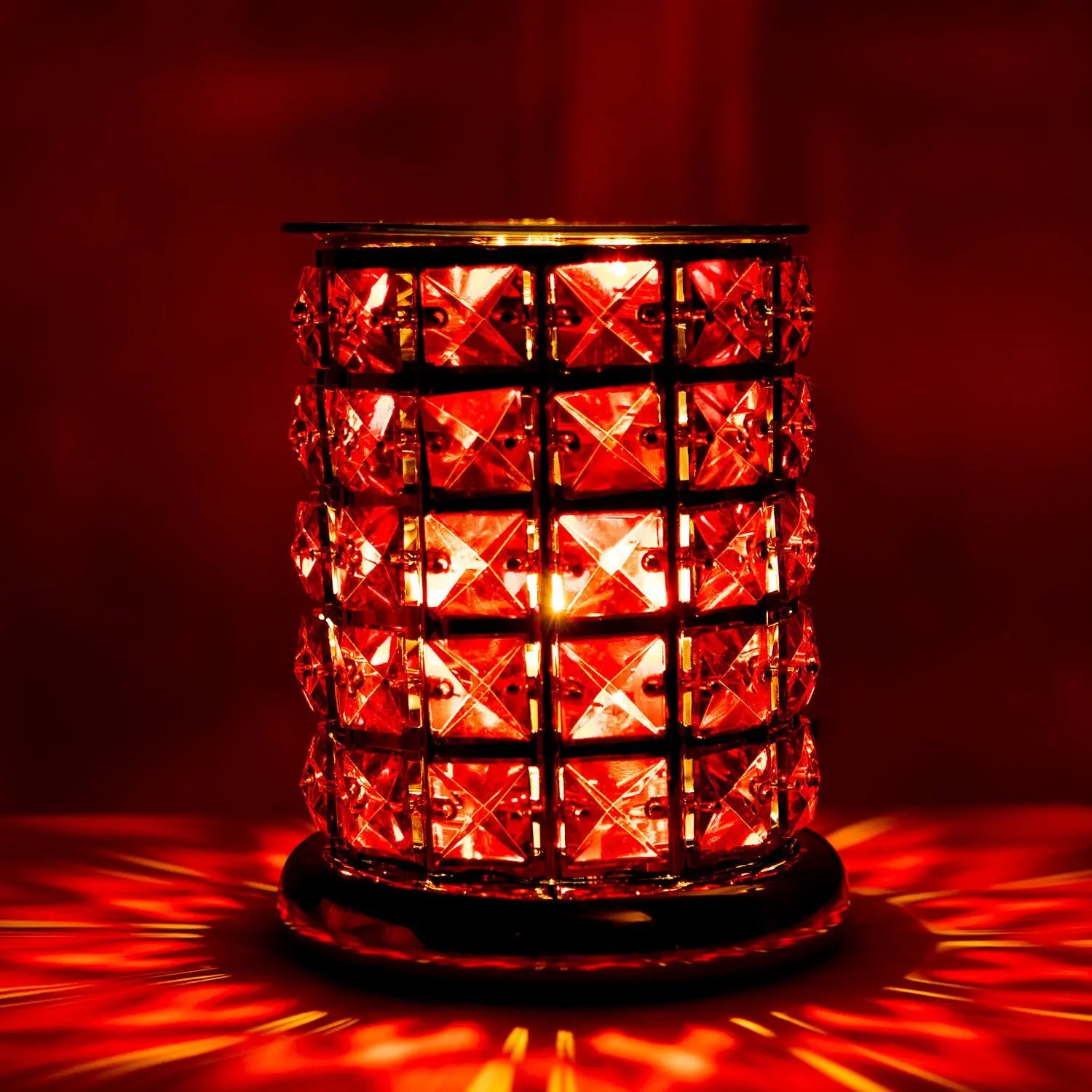 Red Crystal Electric Touch Burner AR1415 Aroma