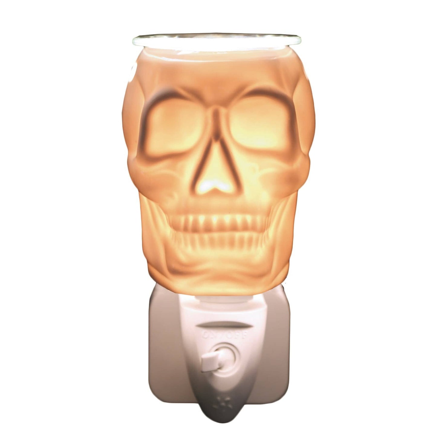 Wax Melt Burner Plug In - Ceramic Skull AR1571