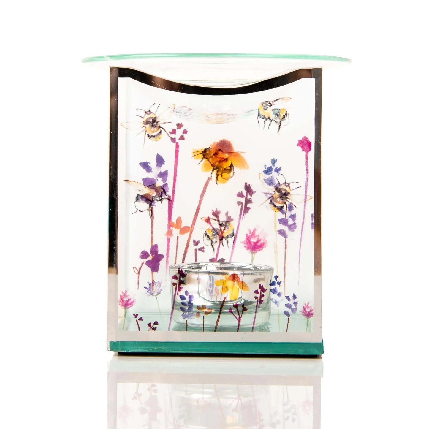 Bee & Wild Flowers Glass Wax Melt / Oil Burner SPAR21 My Store