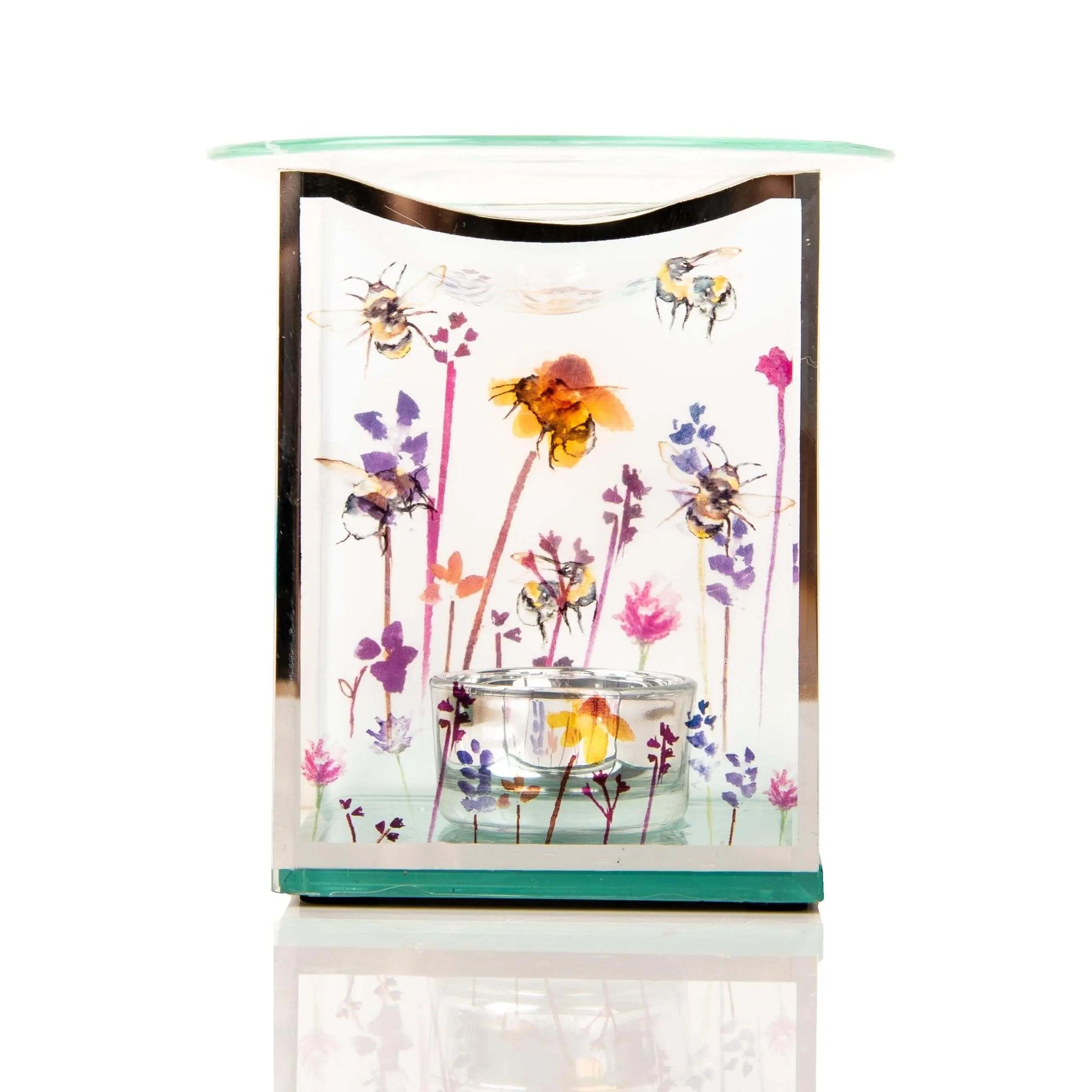 Bee & Wild Flowers Glass Wax Melt / Oil Burner SPAR21 My Store